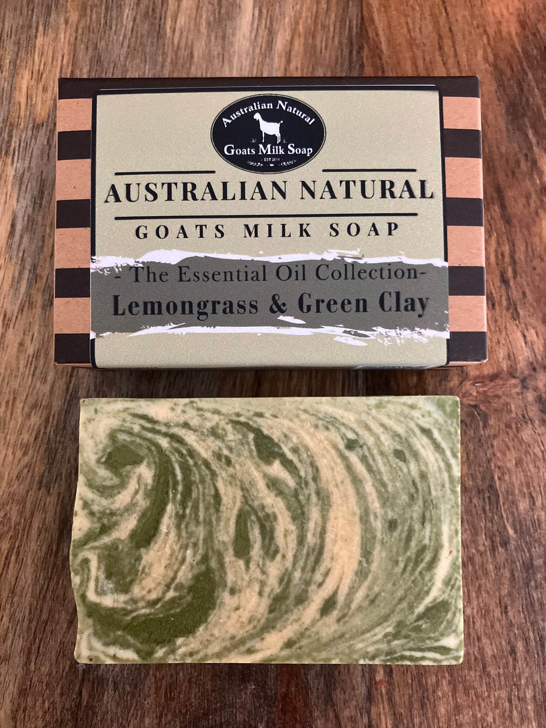 GOATS MILK SOAP - LEMON GRASS & GREEN CLAY
