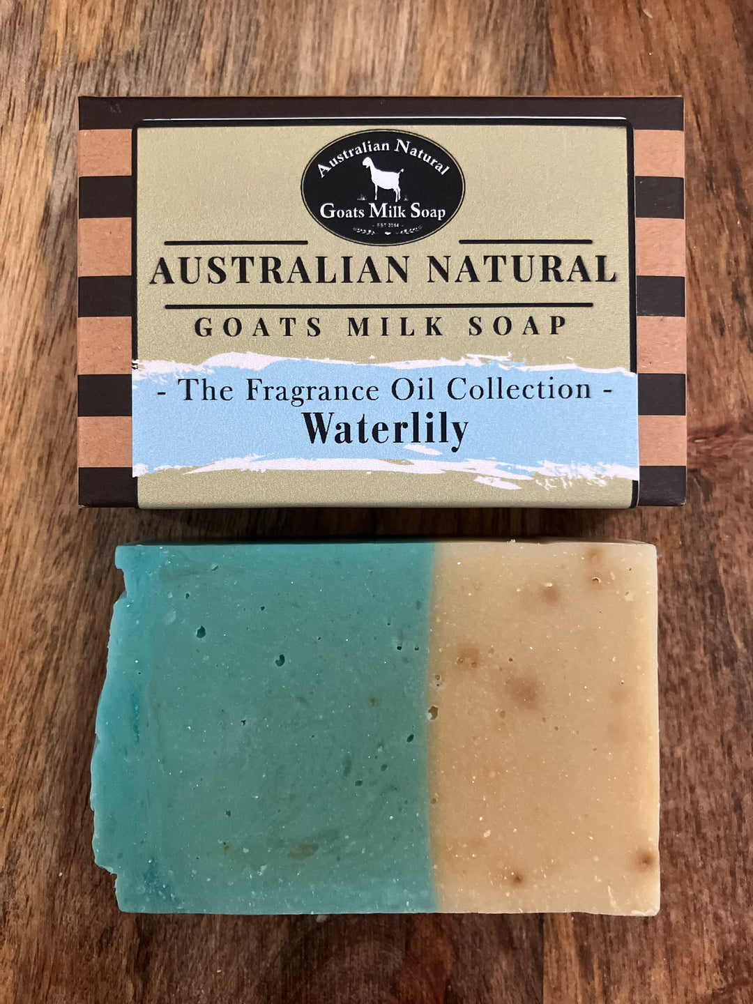 GOATS MILK SOAP - WATERLILY - FRAGRANCED BODY BAR