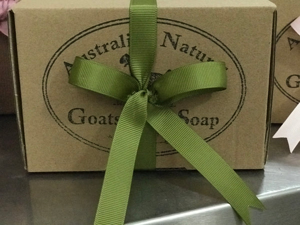 Gift Box Small - Shower  - Australian Natural Goats Milk Soap - Best Goat Soap Australia Wide