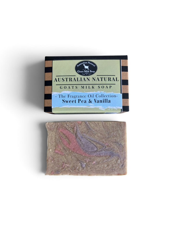 SWEET PEA &amp; VANILLA - FRAGRANCED BODY BAR