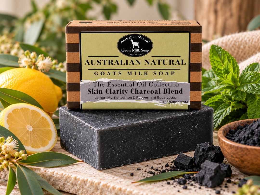 SKIN CLARITY with CHARCOAL &amp; LEMON MYRTLE BLEND | Essential Oil