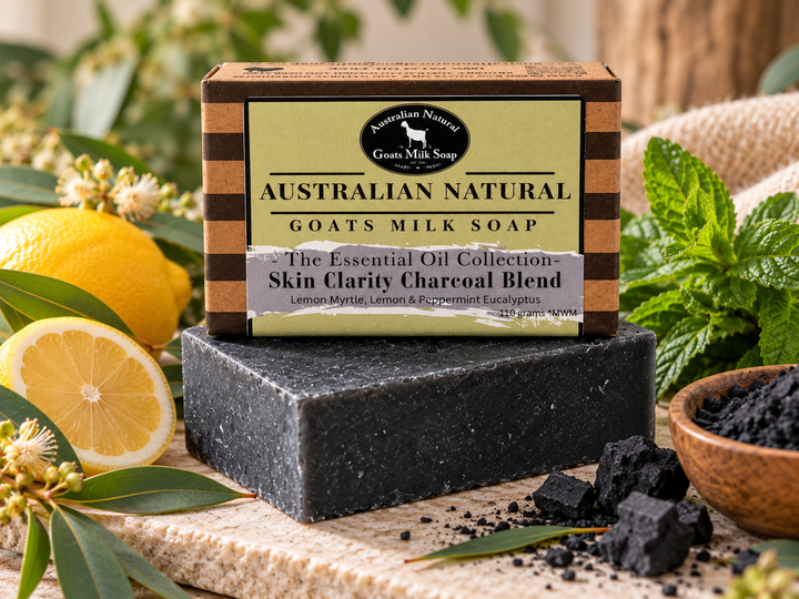 SKIN CLARITY with CHARCOAL &amp; LEMON MYRTLE BLEND | Essential Oil