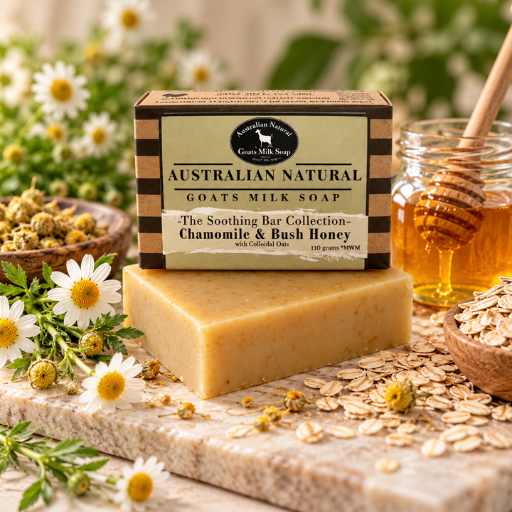 CHAMOMILE &amp; BUSH HONEY WITH COLLOIDAL OATS