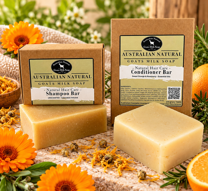 SHAMPOO BAR Calendula Infused Goat Milk – Fragrance Free
