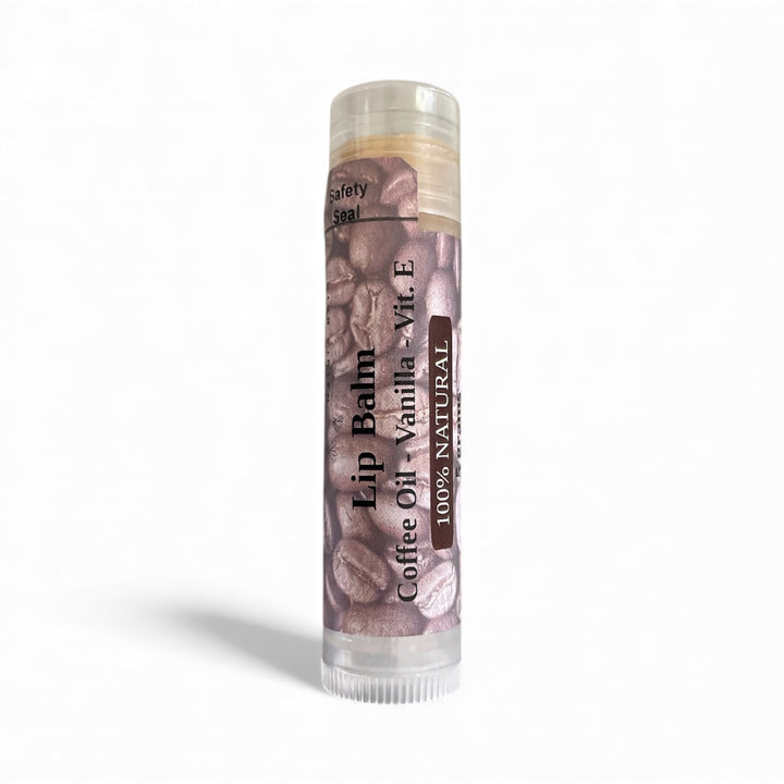 LIP BALM - COFFEE OIL - VANILLA &amp; VIT. E