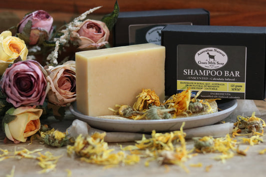 Shampoo Bar - Unscented with Calendula Infused