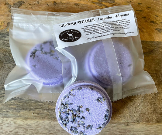 Lavender Shower Steamer - Easy Tear Packet