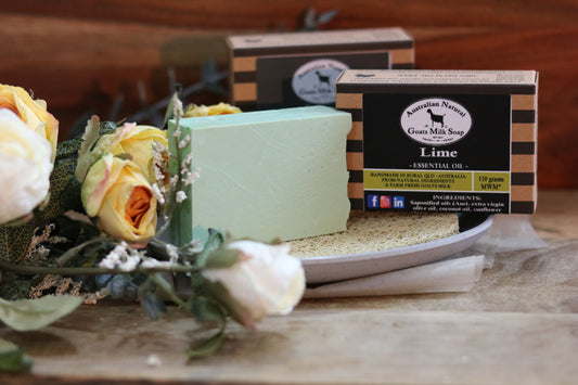 Lime - Essential Oil - Australian Natural Goats Milk Soap