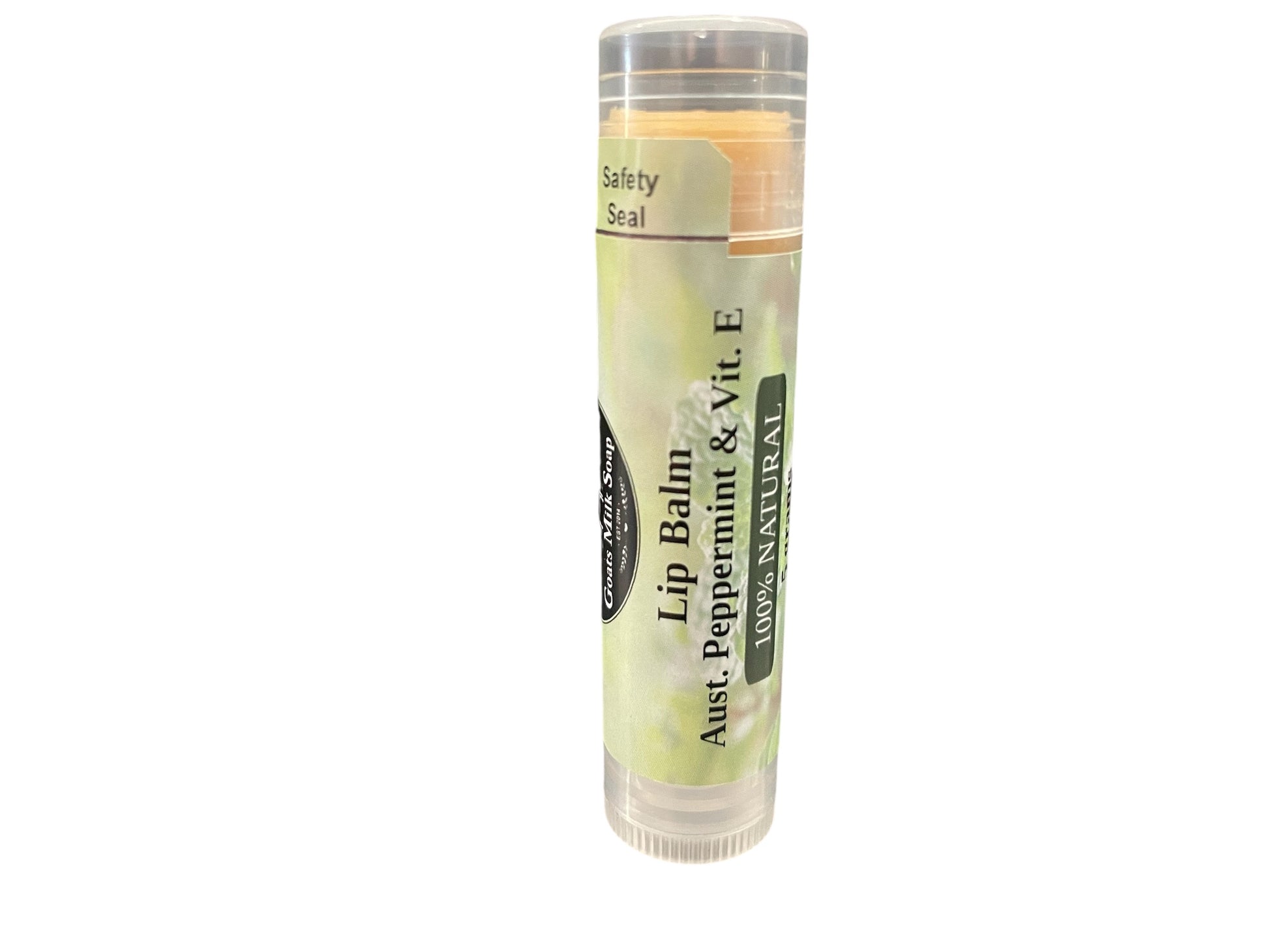 Natural Lip Balm, Lip Balm, Australian Peppermint and Vitamin E, Handmade, Australian Made