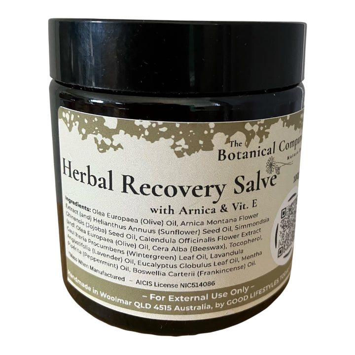 Herbal Recovery Salve with Arnica &amp; Vitamin E.