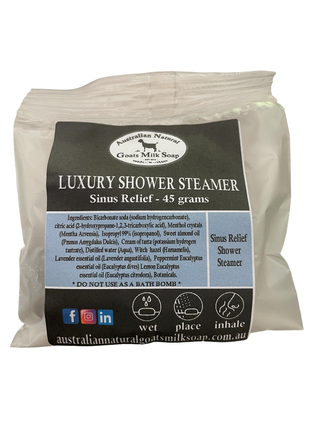Shower Steamers -  45 grams