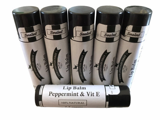 LIP BALM - AUST. PEPPERMINT & VIT. E