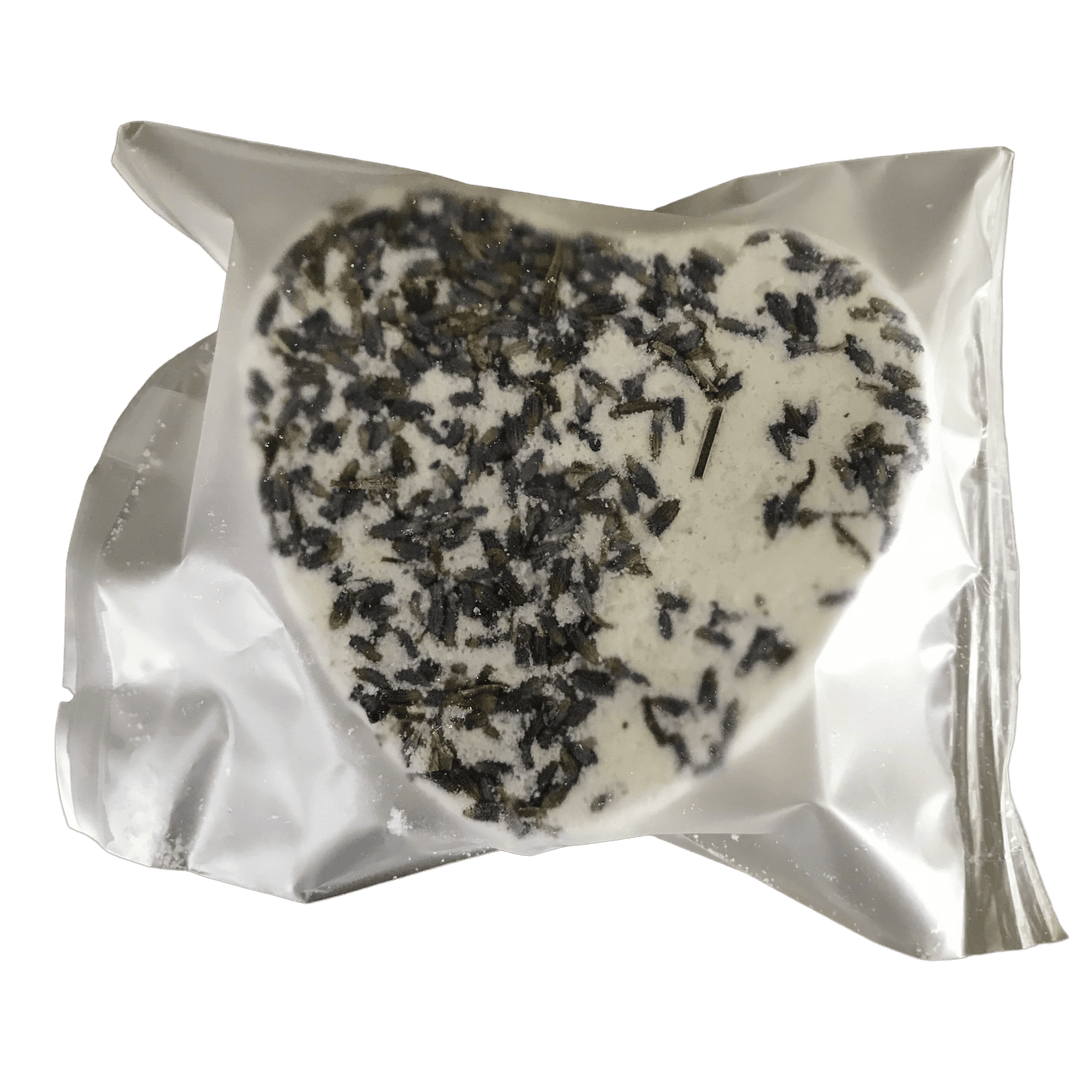 Goats Milk Bath Bomb Soaks - Lavender in easy tear pouch
