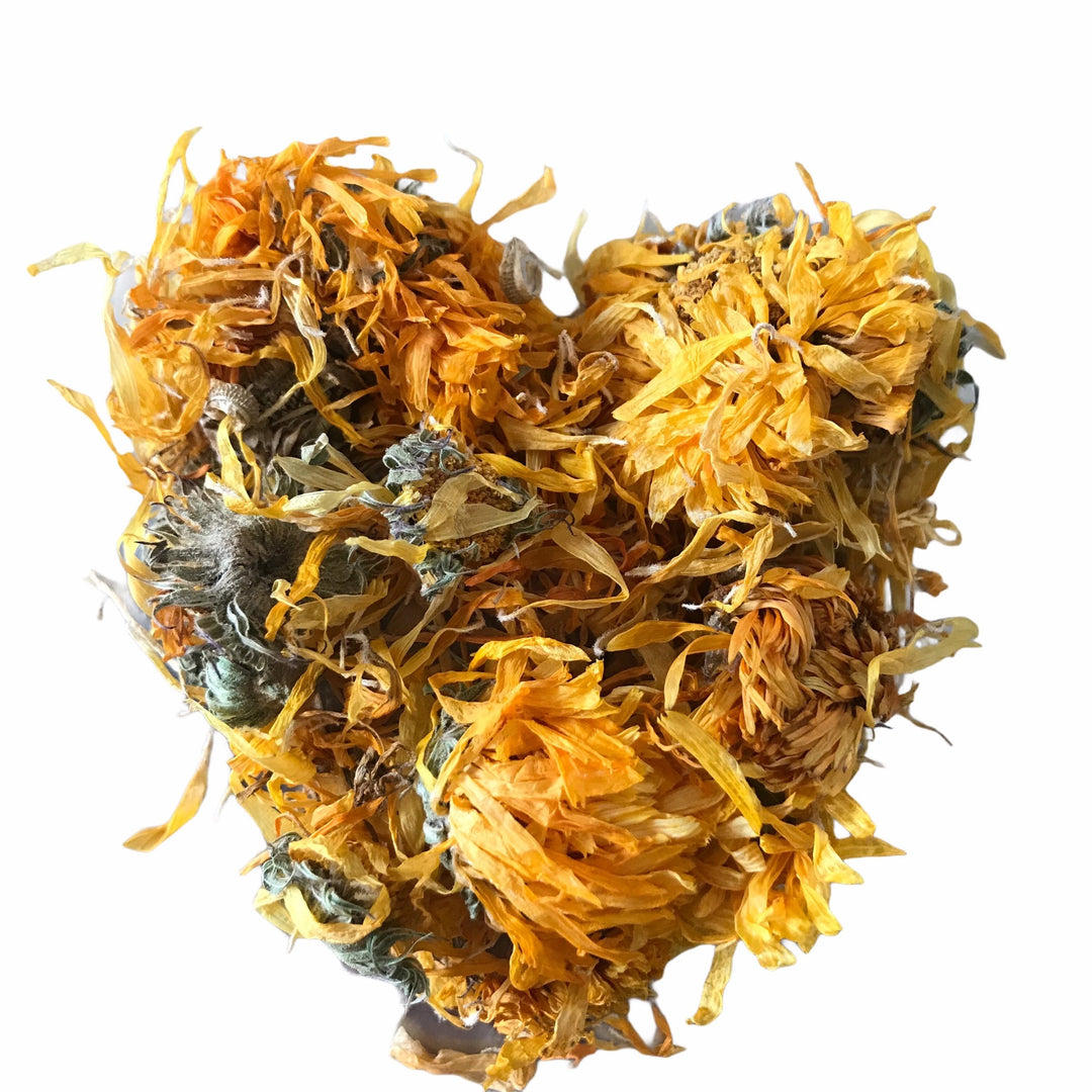 Organic Calendula officinalis - Whole Dried Flower Heads - Dried Herb - Herbs R Us Australia