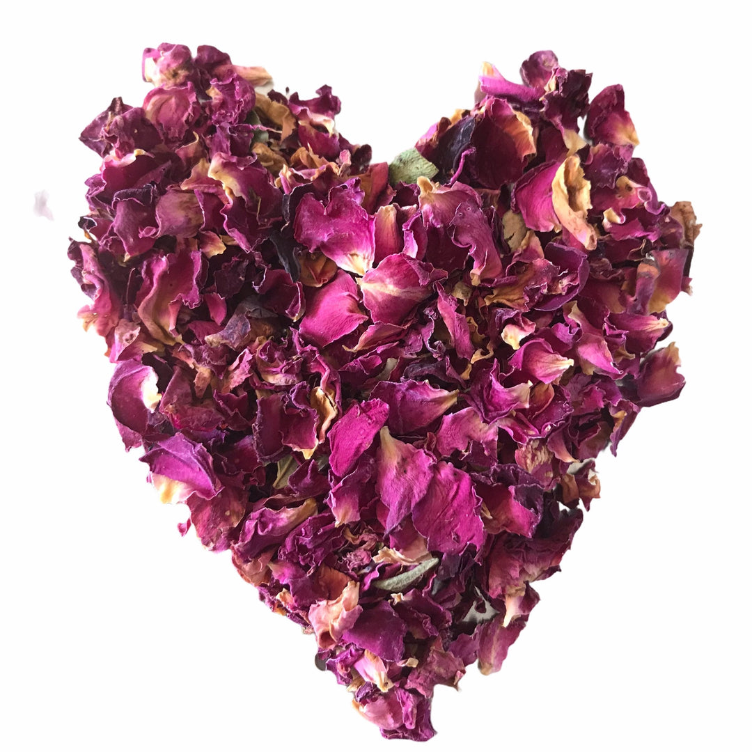 Red Rose Petals - Rosa centifolia - Dried Herb - Herbs R Us Australia