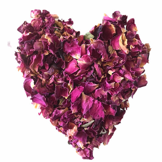 Red Rose Petals - Rosa centifolia - Dried Herb - Herbs R Us Australia