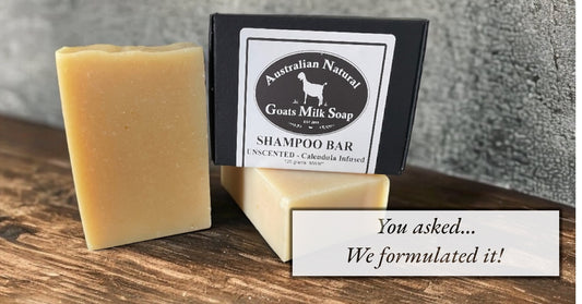 Shampoo Bar - Australian Natural Goats Milk Soap